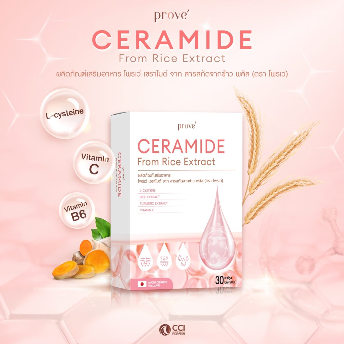 prove’ CERAMIDE From Rice Extract